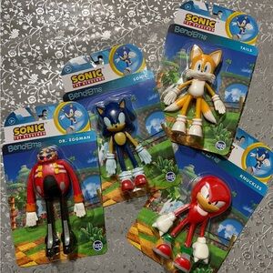 the Hedgehog Bendems Action Figure Set